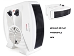 3KW FAN HEATER WITH 2 HEAT SETTINGS THERMOSTAT & CUT OUT