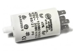 MOTOR CAPACITOR 6 UF OEM PART GENUINE FITS MANY BRANDS