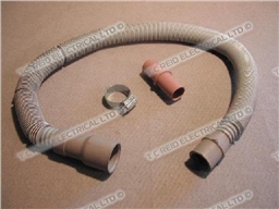 DRAIN HOSE EXTENSION KIT 2 MTR C/W JOINER & CLIPS 19MM & 22MM ENDS