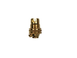 BRASS SBC LAMPHOLDER PK1