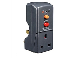 RCD SAFETY ADAPTOR DOUBLE POLE 30MA 40MS PK1