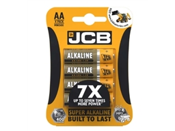 BATTERY AA LR6 JCB SUPER ALKALINE PK4X10