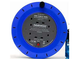 EXTENSION REEL 10M 13AMP WITH 4 SOCKETS CASSETTE