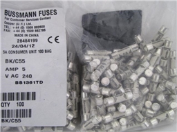 5AMP CARTRIDGE FUSES BS1361 PK100