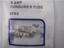 5AMP CARTRIDGE FUSES PK2