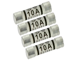 10 AMP FUSES 4 PER CARD PK1