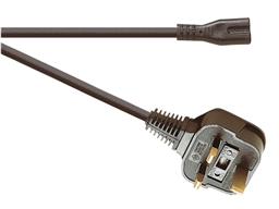 MAINS LEAD FIG8 c/w 13 AMP PLUG PK1