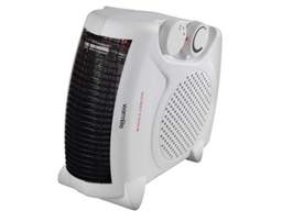 2KW FAN HEATER UPRIGHT OR FLAT 1KW OR 2KW THERMOSTAT & CUT OUT