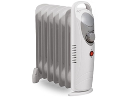 OIL FILLED RADIATOR 800W COMPACT SUITABLE FOR CARAVANS