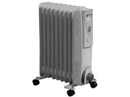 OIL FILLED RADIATOR 2KW 3 HEAT & THERMOSTAT