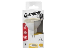 ENERGIZER LED MR16 12V 3K 4.8W 345LM WARM WHITE