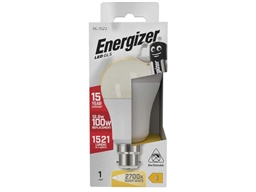 ENERGIZER LED GLS BC B22 27K WARM WHITE 12.5W 1521LM = 100W