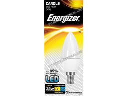 ENERGIZER LED CANDLE SES E14 27K 3.4W 250LM