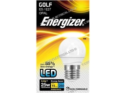 ENERGIZER LED GOLF BALL ES E27 3.4W  250LM 