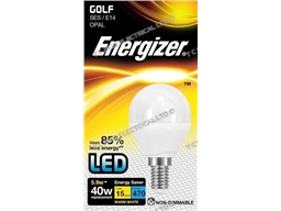 ENERGIZER LED GOLF BALL SES E14 27K 5.9W 470LM