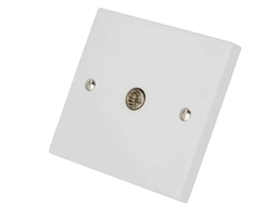 SINGLE CO-AX SOCKET FLUSH MOUNT PK1