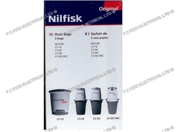 GENUINE NILFISK VAC BAG CV10, CV20 & CV30I