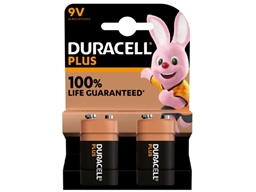 DURACELL PLUS 100 9 VOLT BATTERY PK2 x10