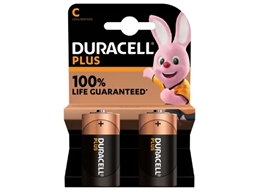 DURACELL PLUS 100 C BATTERY PK2