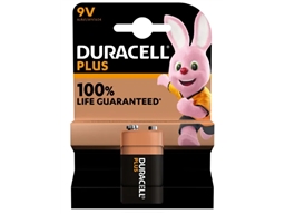 DURACELL PLUS 100 9 VOLT BATTERY PK1