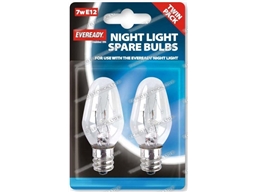 SPARE LAMPS FOR E12 SES NIGHT LIGHT PK2