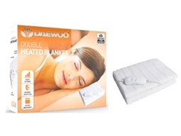 DOUBLE SIZE ELECTRIC BLANKET TIED DAEWOO
