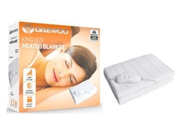 KING SIZE ELECTRIC BLANKET TIED DAEWOO 