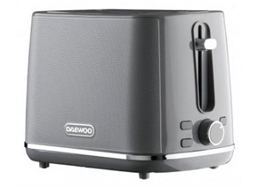 STIRLING 2 SLICE TOASTER 7 SETTINGS GREY DAEWOO