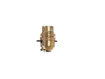 BRASS PUSH BAR LAMPHOLDER PK1