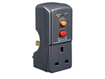 RCD SAFETY ADAPTOR DOUBLE POLE 30MA 40MS PK1