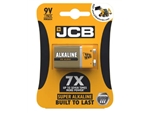 BATTERY 9V 6LR61 JCB SUPER ALKALINE PK1X10