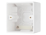 1 GANG 50mm PATTRESS SURFACE BOX PK1