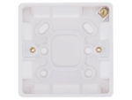 1 GANG 19mm PATTRESS SURFACE BOX PK10