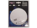 BATTERY SMOKE ALARM LED FLASH TEST BUTTON