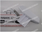 DOOR HANDLE KIT WHITE WDD WDF WDL WMD WMF WML HOTPOINT INDESIT