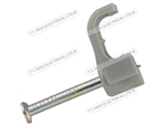 CABLE CLIP 2.5mm TWIN & EARTH 6242Y FLAT GREY