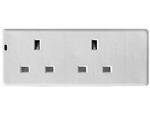 EXTENSION SOCKET 2 GANG 13AMP WHITE