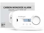 CARBON MONOXIDE ALARM LCD DISPLAY REPLACEABLE BATTERIES FIRE ANGEL