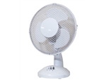 FAN 9" DESK 2 SPEED OSCILLATING WHITE