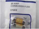 20AMP CONSUMER FUSES PK2