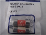 30AMP CARTRIDGE FUSES PK2