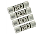 10 AMP FUSES 4 PER CARD PK1