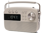 RADIO 2 BAND RECHARGEABLE BLUETOOTH MUSIC STREAMING IVORY