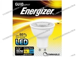 ENERGIZER LED DIMMABLE  GU10 3K WARM WHITE 5.7W 345LM 