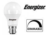 ENERGIZER LED DIMMABLE GLS BC B22 27K WARM WHITE 9.2W=60W 806LM S9420