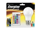 ENERGIZER LED GLS ES E27 RGBW 4K COLOUR CHANGING 9W = 60W  806LM S14542