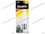 ENERGIZER LED CANDLE BC B22 65K DAYLIGHT 5.9W 520LM