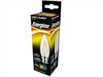 ENERGIZER FILAMENT LED CLEAR CANDLE BC B22 27K WARM WHITE 2.4W 250LM