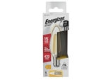 ENERGIZER FILAMENT LED CLEAR CANDLE SBC B15 27K WARM WHITE 4W 470LM