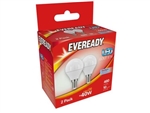 EVEREADY LED GOLF BALL SES E14 65K DAY LIGHT 5W = 40W 480LM PK2 X 6 S15296